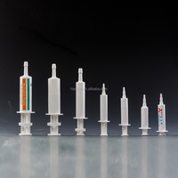 En plastique PE 8ml 10ml 13ml 20ml 30ml 60ml Seringue Vétérinaire Animale
