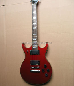 6 <span class=keywords><strong>Cuerdas</strong></span> de <span class=keywords><strong>Guitarra</strong></span> Eléctrica de color Rojo - Product Image 2