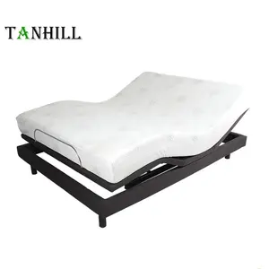 Cama elétrica ajustável massagem projetada para móveis