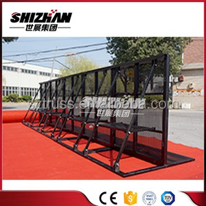 Économique en aluminium amovible barrière/écraser barrière/temporaire clôture barrière <span class=keywords><strong>extensible</strong></span> - Product Image 5