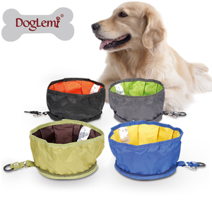 Mangkuk Makanan Hewan Peliharaan Ramah Lingkungan Dacron Portabel untuk Penggunaan di Dalam Ruangan dan Perjalanan untuk Anjing - Product Image 2