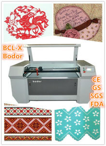 Tissu decoupee machine a co2 laser avec deux laser tete laser engraving machine price - Product Image 1