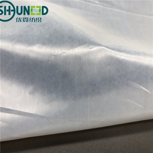 Film de revêtement PES couteau sans papier 0.05MM Film transparent adhésif Double face Film de stratification le plus mince pour vêtement, cuir - Product Image 6