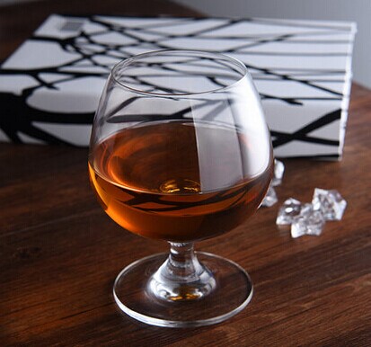 Haonai crystal drinking brandy Brandy / Snifter Glasses - 390ml (13.7oz) ,Dishwasher Safe