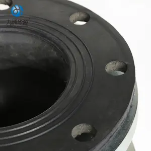 China fabricante borracha expansão junção flexível acoplamento de tubulação com flange de aço inoxidável para venda
