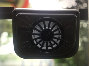 Giá thấp 1 Wát Năng Lượng Mặt Trời <span class=keywords><strong>Powered</strong></span> <span class=keywords><strong>Auto</strong></span> Car Window Air Vent Thông Gió Điều Hòa Không Khí Nhỏ Cooler <span class=keywords><strong>Fan</strong></span> Hâm Mộ Xe - Product Image 4