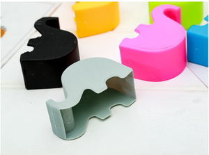 Forma di elefante di plastica del telefono delle cellule del <span class=keywords><strong>collo</strong></span> Della Cinghia di supporto per il telefono astuto, colorato scrivania pigro supporto del telefono <span class=keywords><strong>cellulare</strong></span> - Product Image 2