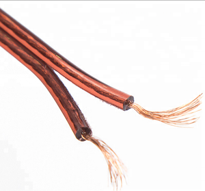 <span class=keywords><strong>OFC</strong></span>/CCA — câble de haut-parleur audio transparent pour voiture, enceinte 12GA 14GA 16GA 18GA, sans fil - Product Image 4