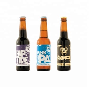 2018 all'ingrosso 6*23.5cm 330ml bottiglia di <span class=keywords><strong>birra</strong></span> in <span class=keywords><strong>vetro</strong></span> ambrato - Product Image 1