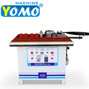 woodworking manual edge banding machine automatic strip break 100kg woodworking edge bander machinery MY08