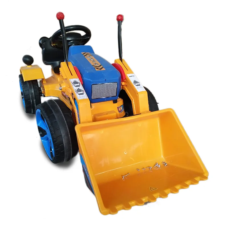 China wholesale kids excavator type baby electric car for kids to drive toys for boys 8 years old ride on car