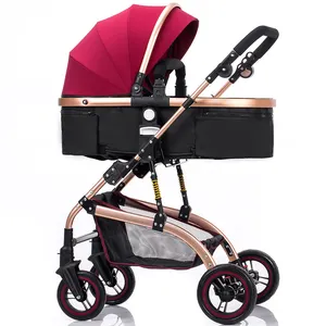 Nieuwe Geboren Baby Pop Kinderwagen Wandelwagen En Lage Prijs Hoge Landschap Kinderwagen Kinderwagen Reizen Joggen Systeem Uit China Fabriek