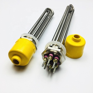 Chất lượng cao 110V nồi hơi nước mặt bích yếu tố làm nóng 2kw vít mặt bích hình ống nóng - Product Image 2