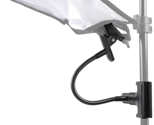 HOSHI Dual-head magia collegamento del tubo grande clip di ferro Multi-funzione riflettore <span class=keywords><strong>forte</strong></span> clip a collo di cigno morsetto di montaggio - Product Image 3