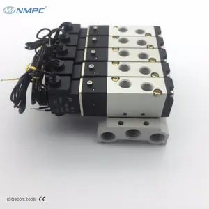 5 way Customized solenoid valve Manifold Pneumatic Control Valve Air Brake Valve