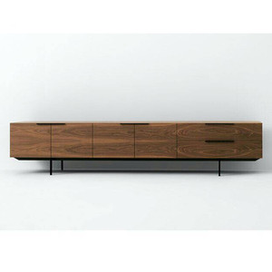 Living room furniture Walnut Color Tv stand modern wooden Tv Cabinet