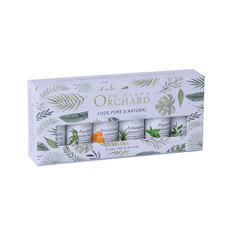 Oem Odm 100% Pure Essentiële Oliën Set Aromatherapie Lavendel Tea Tree Citroengras Etherische Olie