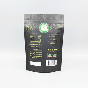 <span class=keywords><strong>Bolsa</strong></span> de Café Turco Personalizada de Papel de Aluminio/Empaque de Granos de Café con Cierre Hermético - Product Image 3
