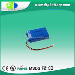 С CE, FCC, ROHS UN38.3 DTP503040 2S1P 500 мАч 7.4 В LIPO аккумулятор - Product Image 3