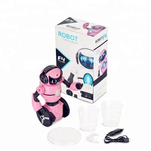 Ban đầu WLtoys F4 <span class=keywords><strong>ABS</strong></span> WIFI Máy Ảnh Thông Minh Cân Bằng RC <span class=keywords><strong>Robot</strong></span> Đồ Chơi Màu Hồng Trắng cho Trẻ Em quà tặng - Product Image 6