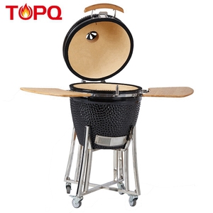 Pit cocinero jefe 71220 kamado barbacoa Parrilla de cerámica cocina, 21" - Product Image 2