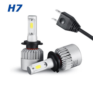 Barato al por mayor Guangzhou Auto Parts LED automóvil 40 W lámpara del coche H11 H4 H1 faro bombilla luces LED <span class=keywords><strong>H7</strong></span> LED faro - Product Image 1
