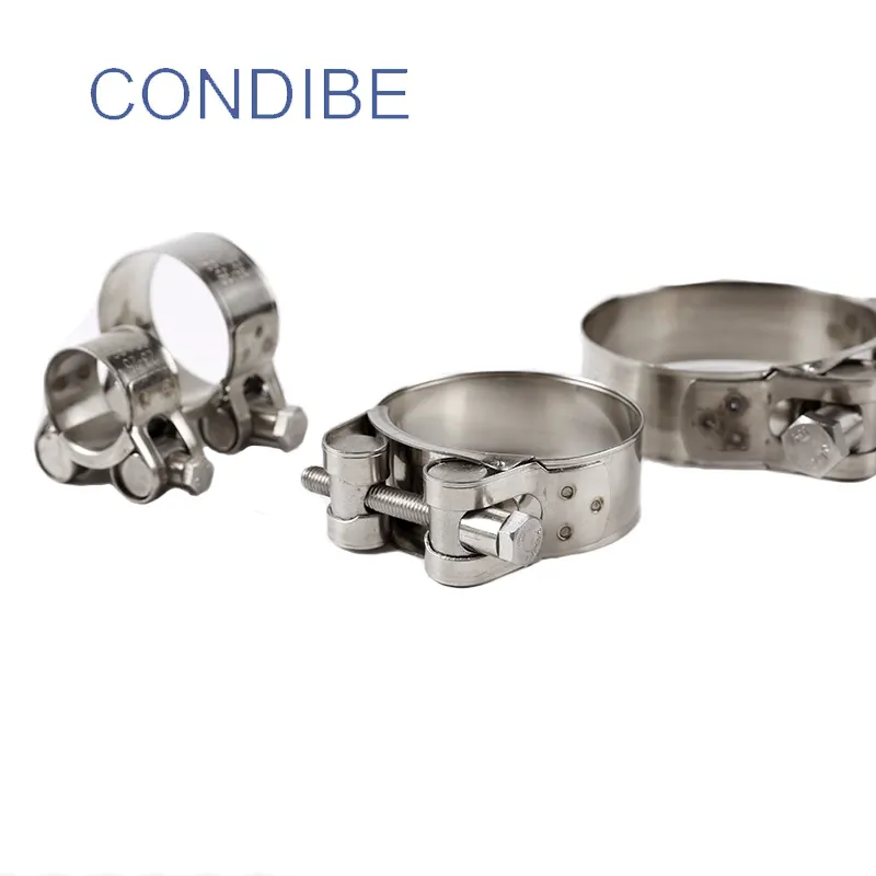 Condibe stainless steel heavy duty hose clamps