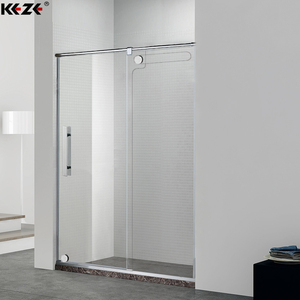 Phòng Tắm Mới Đến Loại Phẳng Kính Cường Lực Cửa Trượt Vòi Hoa Sen Màn Hình Tủ Với Cửa Gấp - Product Image 2