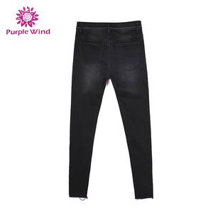 China fabricante todo de marca mujeres pantalon <span class=keywords><strong>Jean</strong></span> - Product Image 1