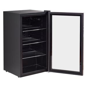 Mini <span class=keywords><strong>Nevera</strong></span> de Exhibición de 50 Litros con Puerta de Vidrio para Bar, <span class=keywords><strong>Muy</strong></span> <span class=keywords><strong>Pequeña</strong></span> - Product Image 1