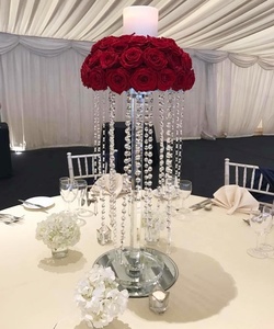 Yiwu forniture per matrimoni piedistallo di <span class=keywords><strong>cristallo</strong></span> sta per fiori - Product Image 4