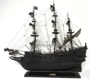 Flyingg Dutchman โมเดลเรือไม้สูง-ตกแต่งสำหรับ5ถึง7ปี - Product Image 1