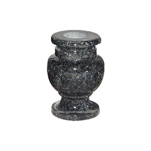 <span class=keywords><strong>Vase</strong></span> funéraire en granit bleu perle GMV-002 - Product Image 1