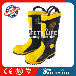Zapatos de seguridad marca/usado para <span class=keywords><strong>la</strong></span> venta/botas de bomberos - Product Image 1
