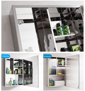 Tủ Gương Phòng Tắm Bằng Thép Không Gỉ Nội Thất Phòng Tắm Chất Lượng Cao YMT- 7022 - Product Image 2