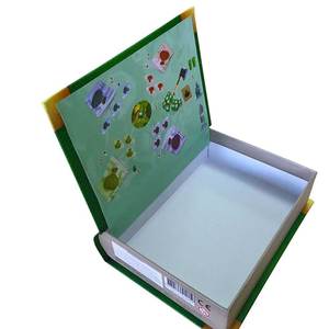 Confezione di libri speciali confezione regalo sicura a forma di libro di carta in cartone finto - Product Image 5