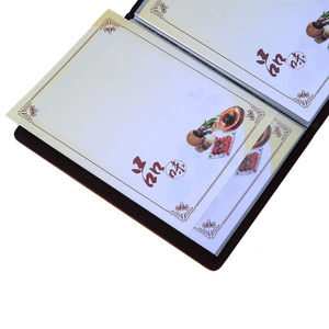 Menu Cover In Ấn/Nhà Hàng Người Giữ Đơn/Nhà Hàng Leather Menu - Product Image 5