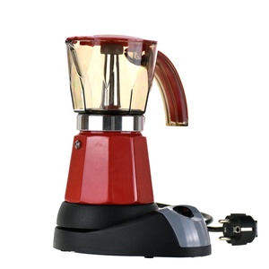 Cafetera Eléctrica de Aluminio Ecocoffee, Cafetera <span class=keywords><strong>Moka</strong></span> Acrílica, Cafetera Espresso, Electrodomésticos para Café - Product Image 6