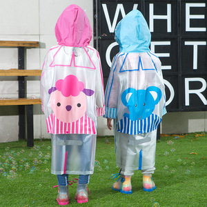 SHENGMING Offre Spéciale Enfants Pvc Imperméable Clair Imperméables - Product Image 5