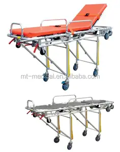 Alluminio regolabile ambulanza barella di emergenza trolley