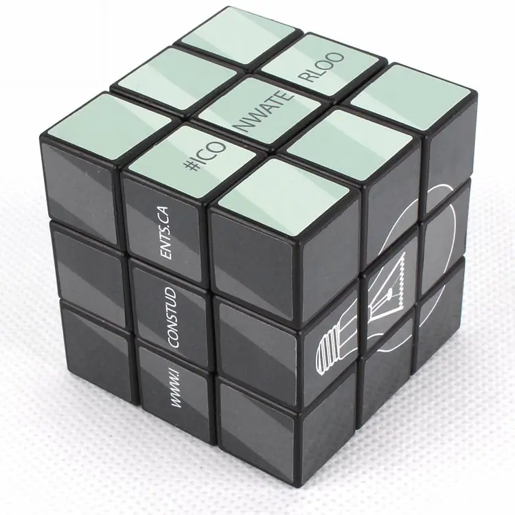 3x3 unique promotional products customize your own logo magic cube