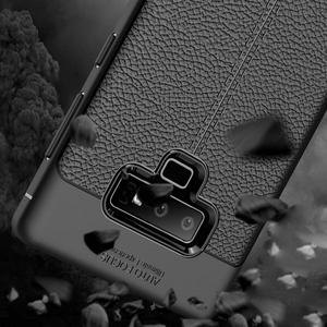 Hybrid Litchi Grain <span class=keywords><strong>เคส</strong></span>หนัง PU กันกระแทก,สำหรับ Samsung Galaxy S8 S9 S8 + S9 + Note 8 9 - Product Image 4