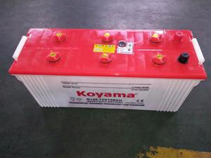 トラックバッテリー安定した優れた品質120アンペア乾式充電カーバッテリーN120 - Product Image 2