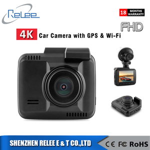 360 degrés vue arrière dvr 4 k 1080 p vision nocturne mini gps wifi double de voiture dash caméra cam - Product Image 4