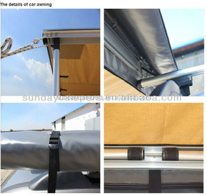 Dã Ngoại Xe Side Mái Hiên Vải Cho <span class=keywords><strong>Camper</strong></span> Dù Để Che Nắng Mái Hiên Với Muỗi Net - Product Image 4