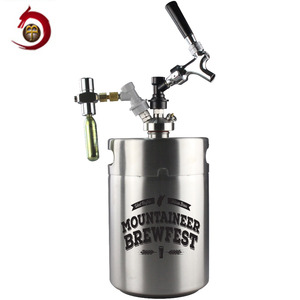 Barril de cerveza de 5 litros con grifo para regalo de Navidad - Product Image 1