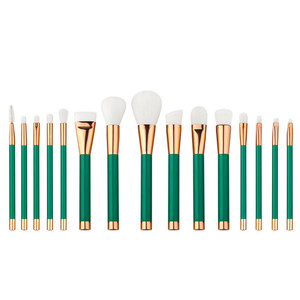 Venta al por mayor 15pcs cepillo de maquillaje clásico color de bambú chino cara maquillaje profesional pincel de maquillaje con - Product Image 5