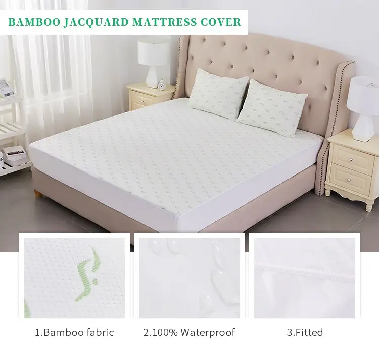 Bamboo Jacquard Mattress Protector