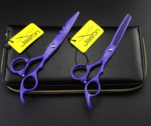 319 #6 "de Jason Grado Superior tijeras de peluquería JP 440C profesional barberos tijeras de corte de adelgazamiento tijeras de pelo - Product Image 4