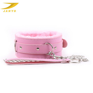 <span class=keywords><strong>Collar</strong></span> de perro ancho para mujer, sexy, rosa, 4 pulgadas - Product Image 2